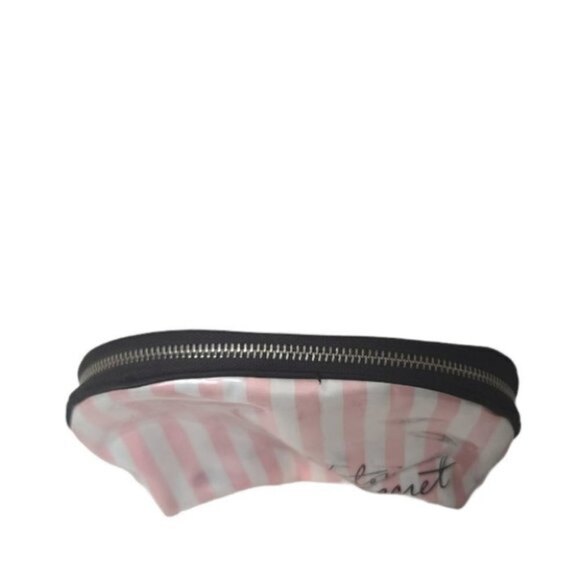 Victoria's Secret Striped Full Zip Cosmetic Bag - Picture 4 of 7